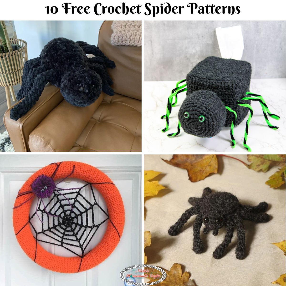 Crochet Spider Pattern 