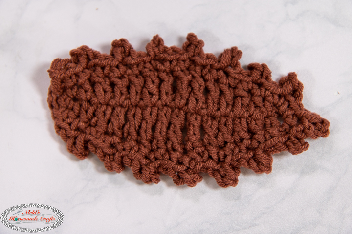 Free Crochet Fall Leaf Pattern Tutorial - Nicki's Homemade Crafts