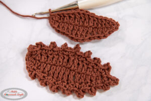 Free Crochet Fall Leaf Pattern Tutorial - Nicki's Homemade Crafts