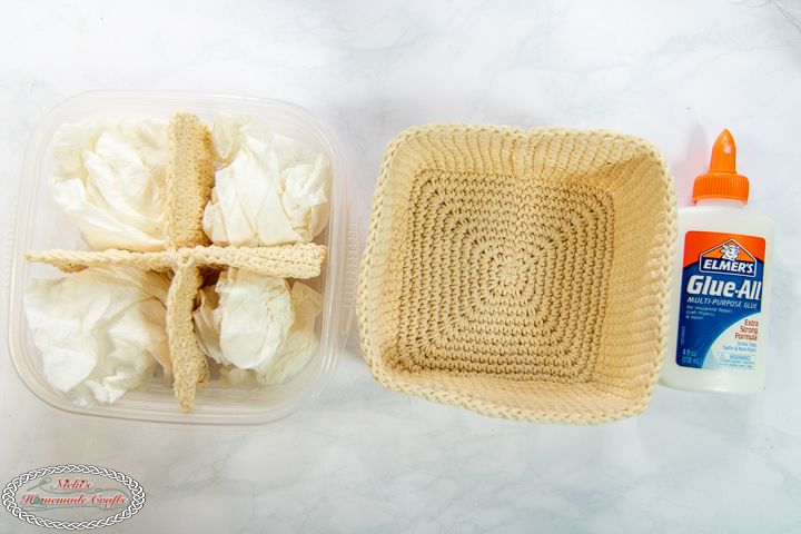 Organizer Basket with Removable Dividers pattern by Nicole Riley