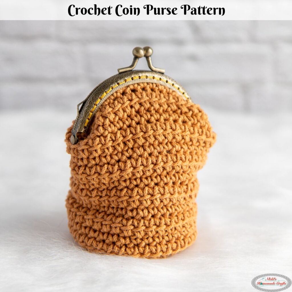 HOW TO CROCHET A COIN PURSE - YouTube