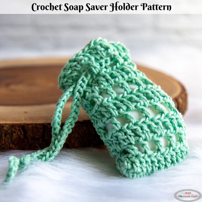 Free Crochet Soap Saver Holder Pattern - Nicki's Homemade Crafts