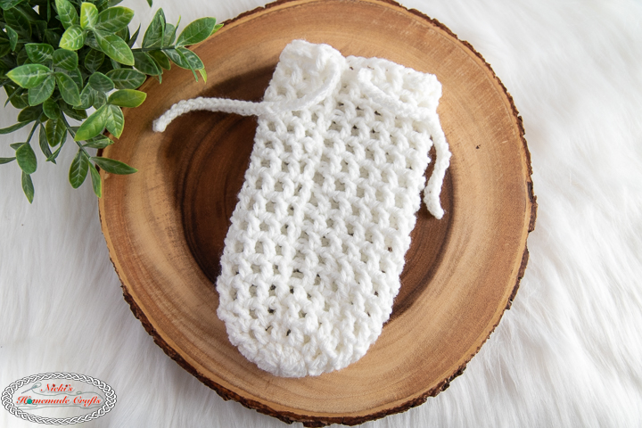 Free Bottle + Yarn Mesh Bag Filet Crochet Pattern - Nicki's Homemade Crafts