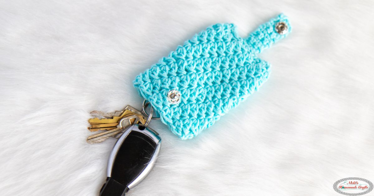 Crochet Essential Oil Roller Keychain, Crochet Keychain, Crochet Essential  Oil Keychain, Easy Crochet Keychain For Beginner, Crochet Pattern