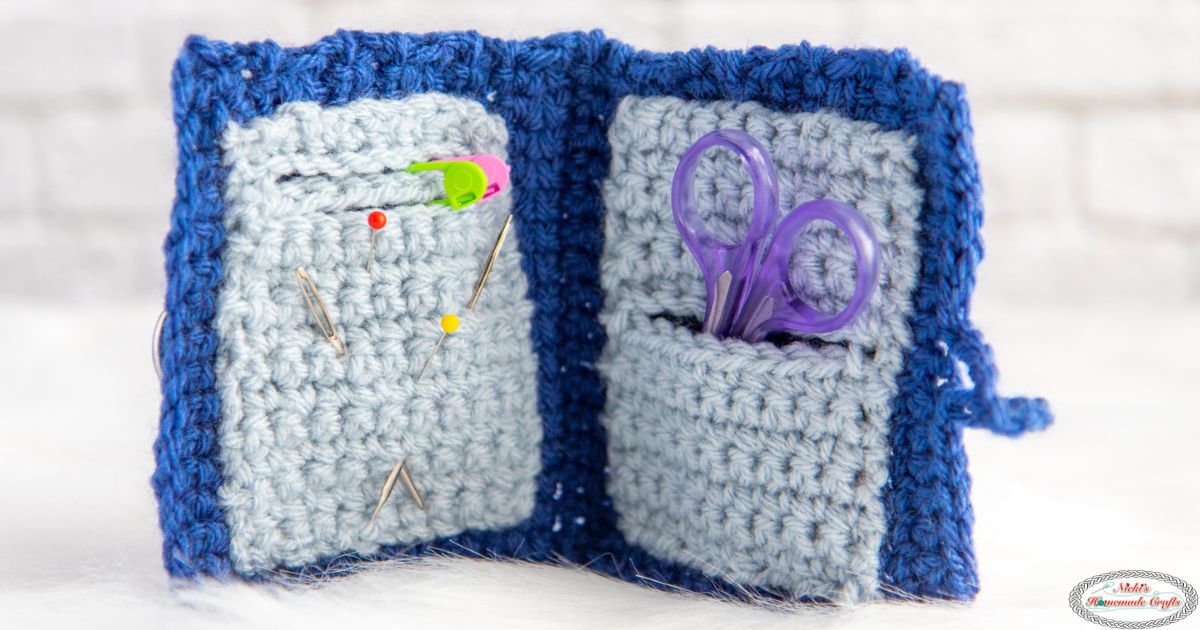 Free Crochet Notions Pouch Pattern Nicki's Homemade Crafts