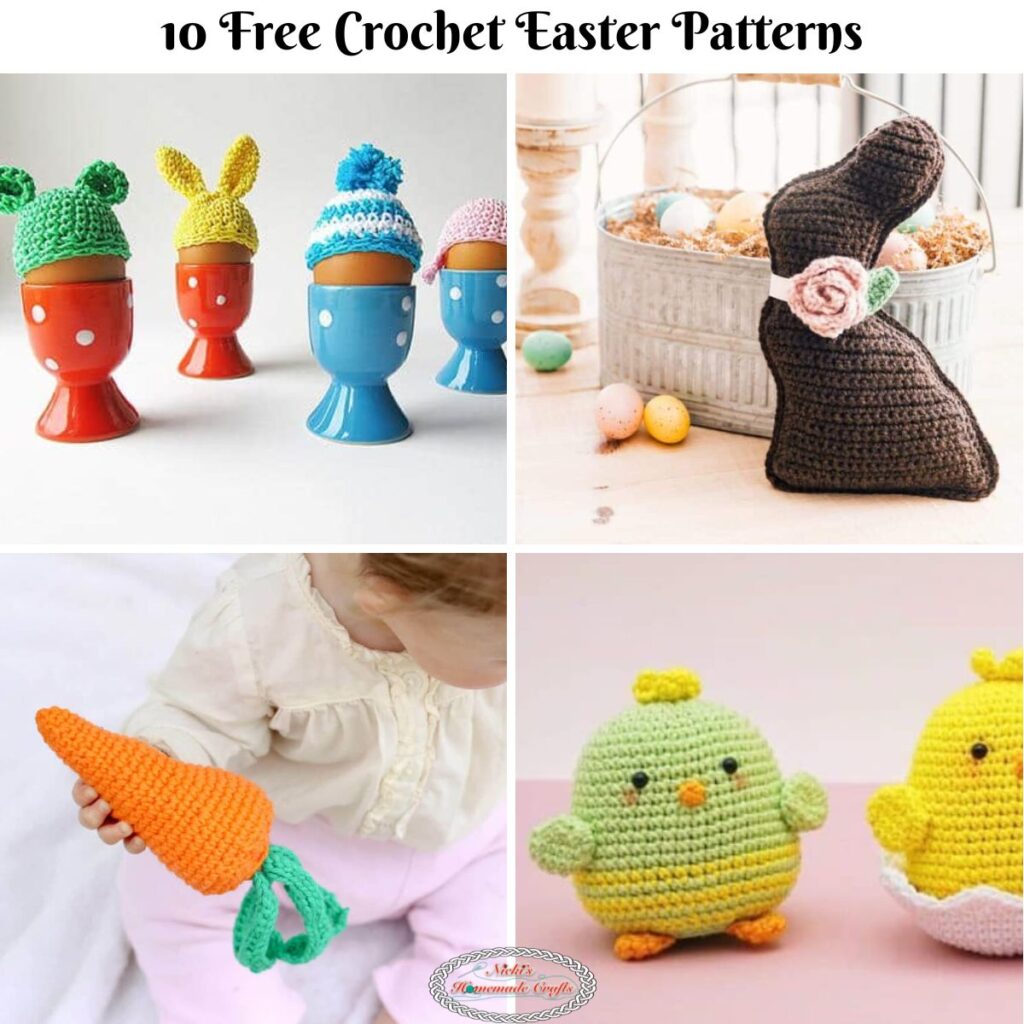 10 Free Crochet Patterns to Celebrate Easter - Nicki's Homemade Crafts