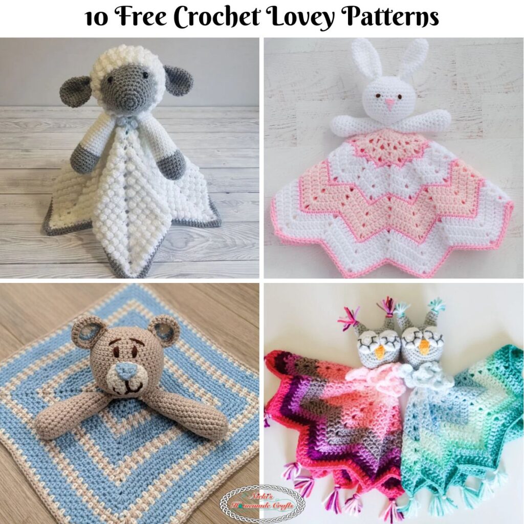 Super Fluffy Bear Lovey Crochet Pattern - Life with Bubbins