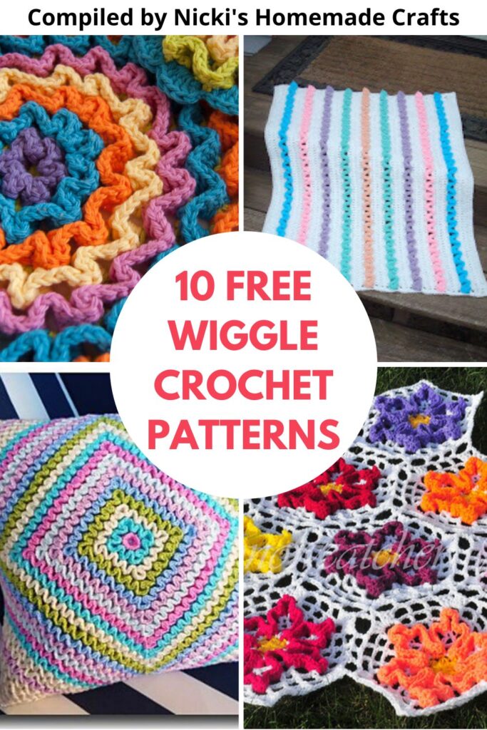 10 Free Wiggle Crochet Patterns to Amaze You Nicki's Homemade Crafts