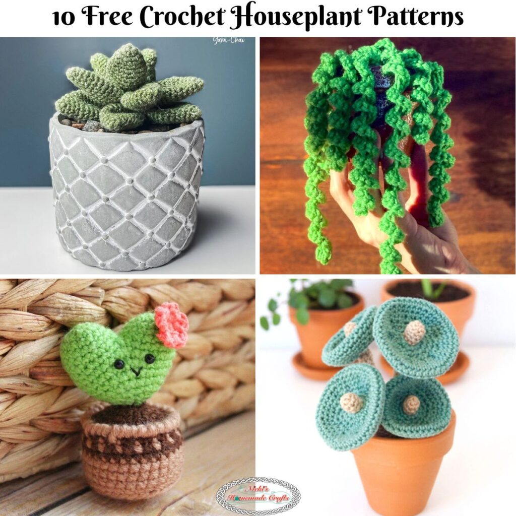 10 Free Crochet Apple Patterns - Nicki's Homemade Crafts