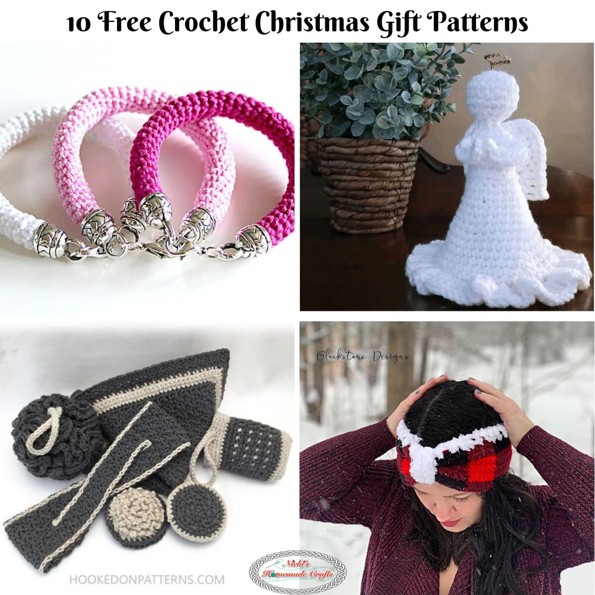 10 MustHave Christmas Crochet Gift Patterns for FREE Nicki's