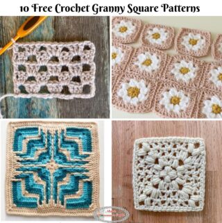 10 Trending Crochet Granny Square Patterns To Try Now - Nicki's ...