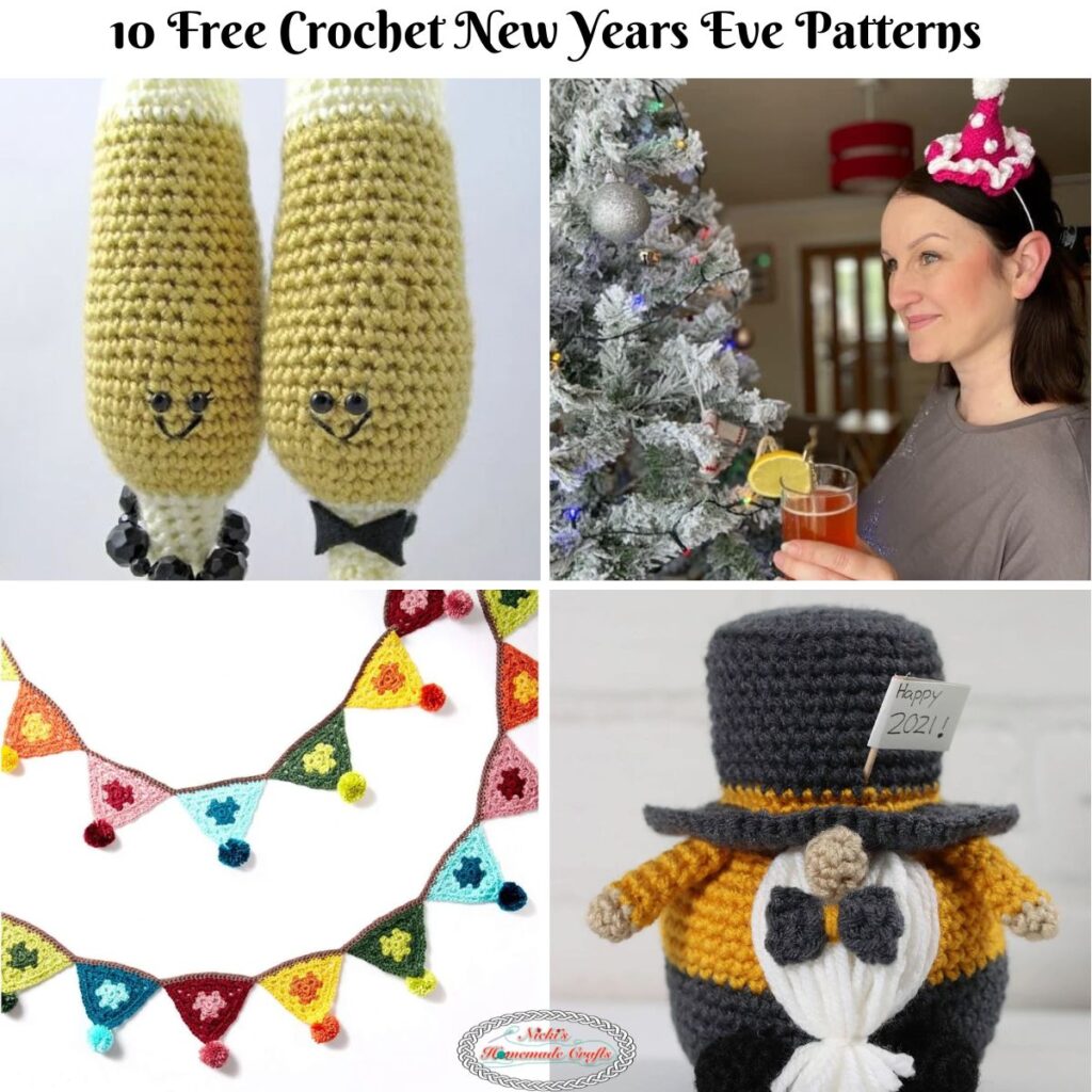 New Year's Eve Crochet Patterns10 FREE New Year's Eve Crochet Patterns