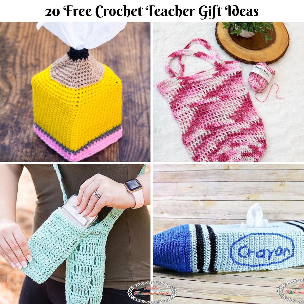 Quick Crochet Gift Ideas: Less Than 100 Yards Each! | Quick crochet gifts, Crochet  gifts, Christmas crochet