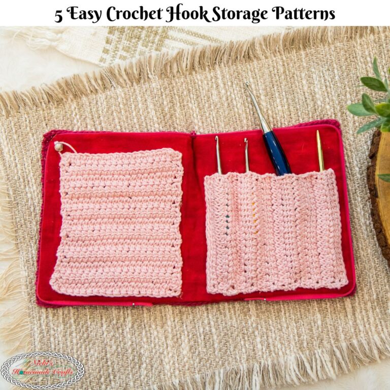 5 Easy Crochet Hook Storage Ideas Nicki's Homemade Crafts