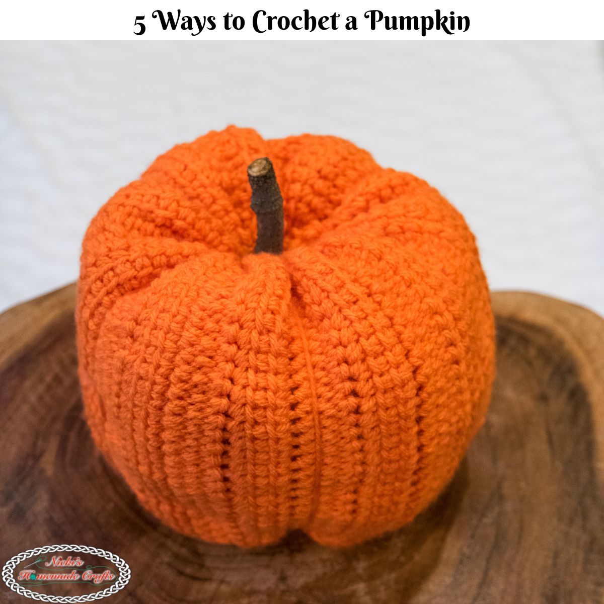 Crochet Pumpkin PDF Pattern Advanced Beginner, Crochet Pattern & Tutorial 