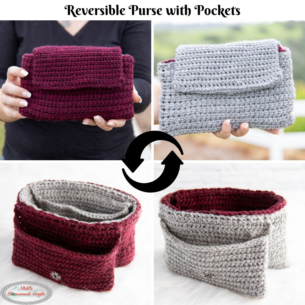 Crochet Handbag/Purse - Pretty Darn Adorable