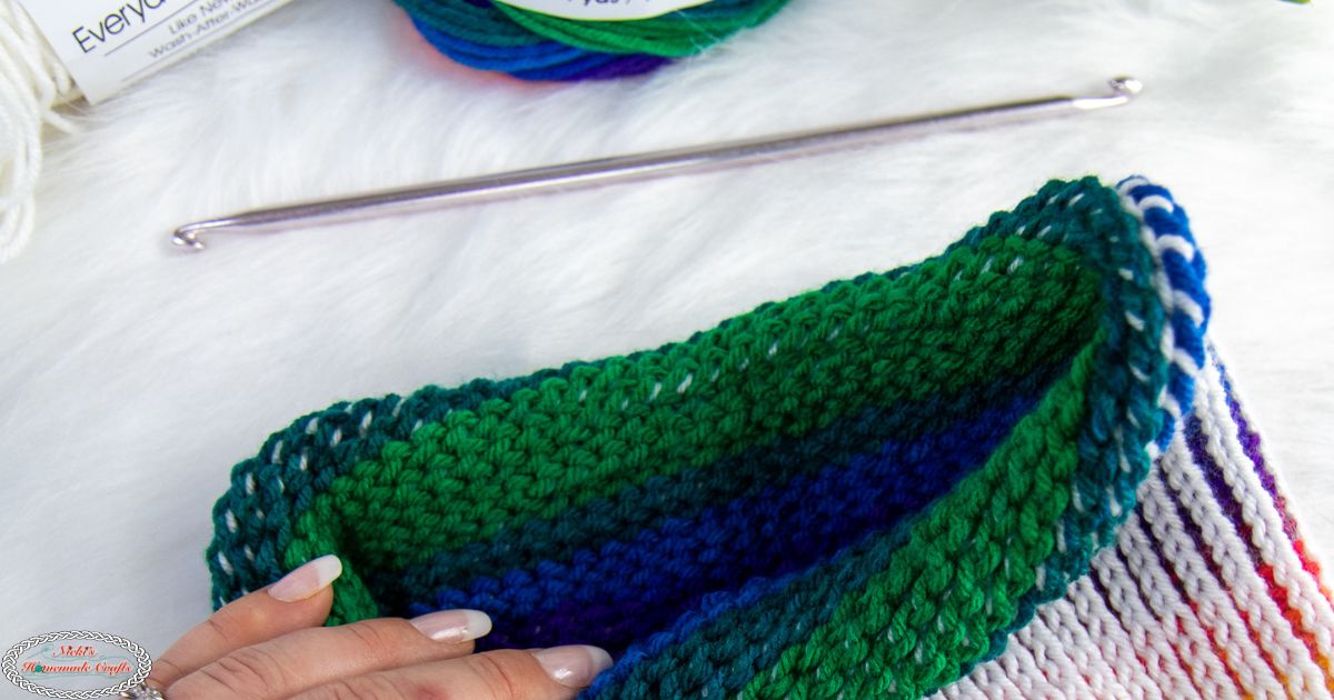 Learn Tunisian Crochet With Regular HookHow to Tunisian Crochet  #tunisiancrochet#notunisianhook 