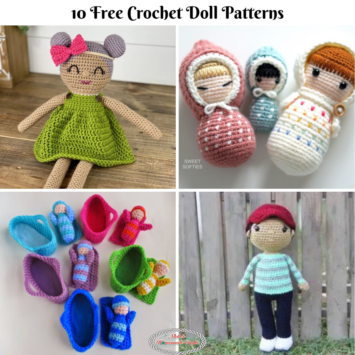  Crochet Doll Patterns