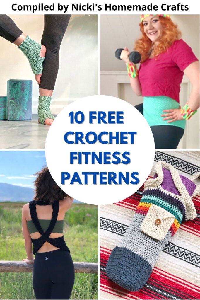 10 Free Crochet Fitness Patterns - Nicki's Homemade Crafts