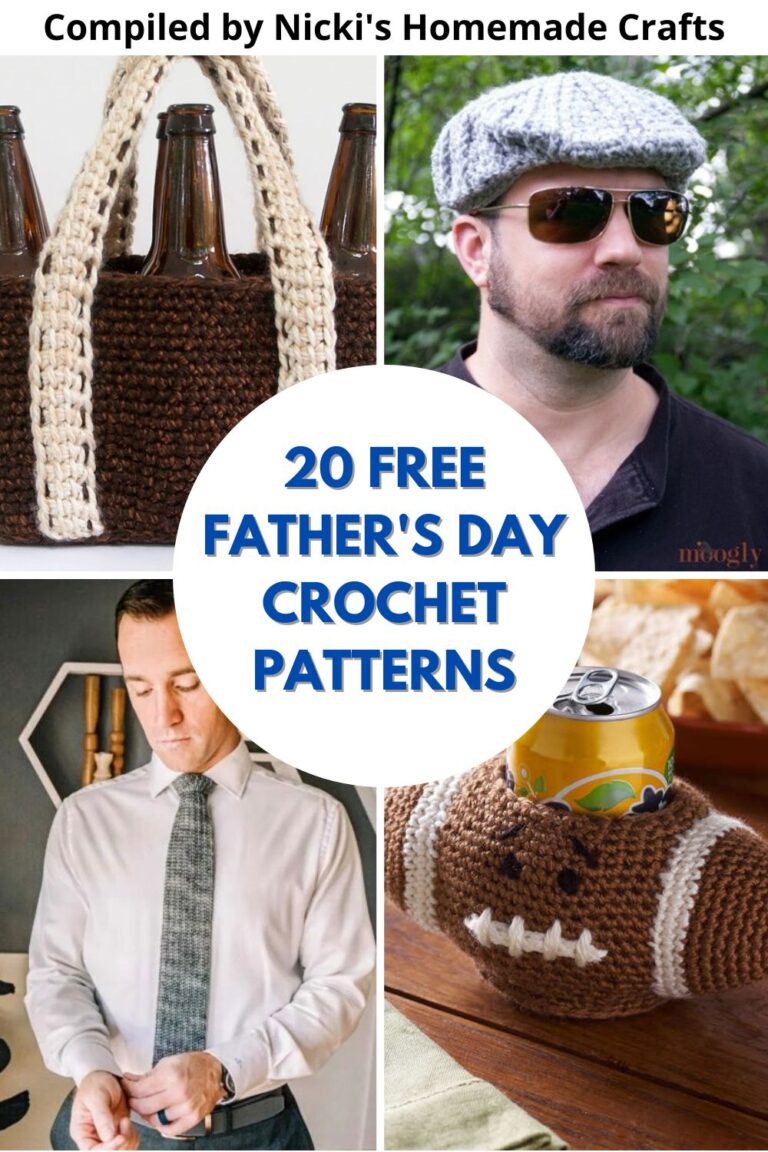 20 Thoughtful Crochet Gifts for Father's Day Nicki's Homemade Crafts