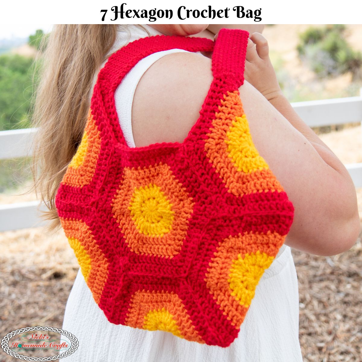 Hexagon Crochet Handbag - Free Pattern - Cashmere Dandelions