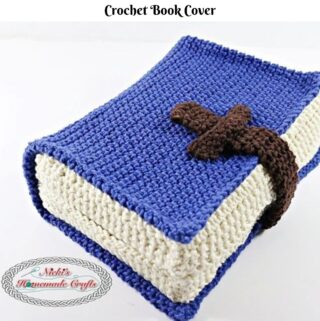 Amazing Crochet Book Cover - Free Pattern - Nicki's Homemade Crafts