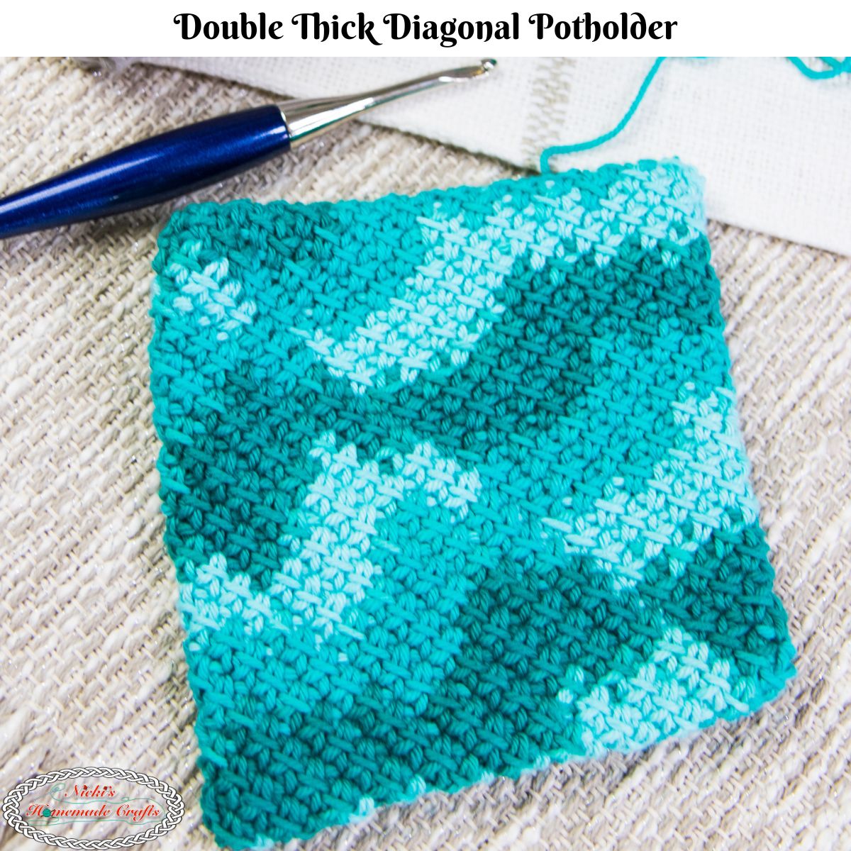 Double Thick Crochet Potholder, a timeless classic