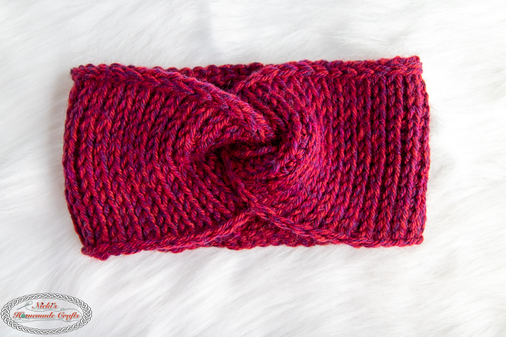 Free Tunisian Crochet Headband Pattern - Nicki's Homemade Crafts