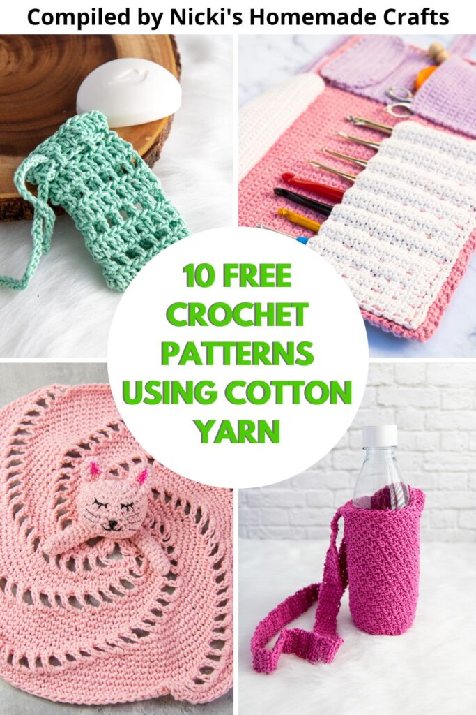 10 Reasons to Crochet with Cotton Yarn (Free Patterns Y'all