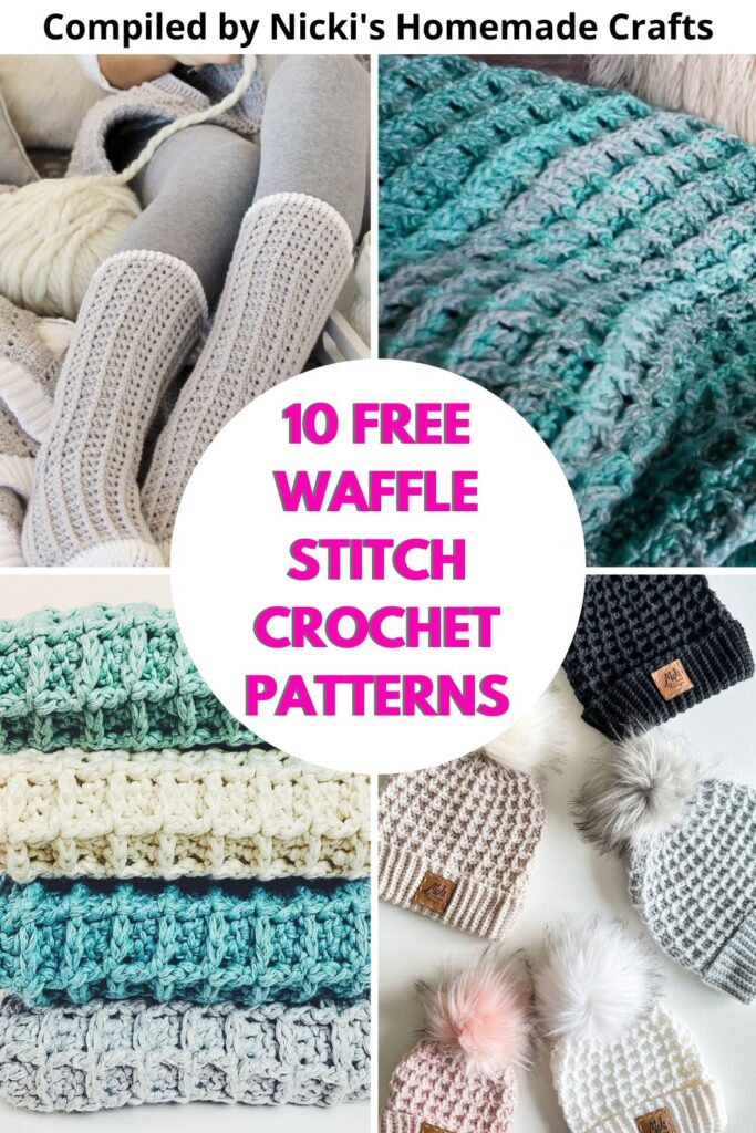 10 FREE Patterns Using Cotton Yarn for Crochet - Nicki's Homemade