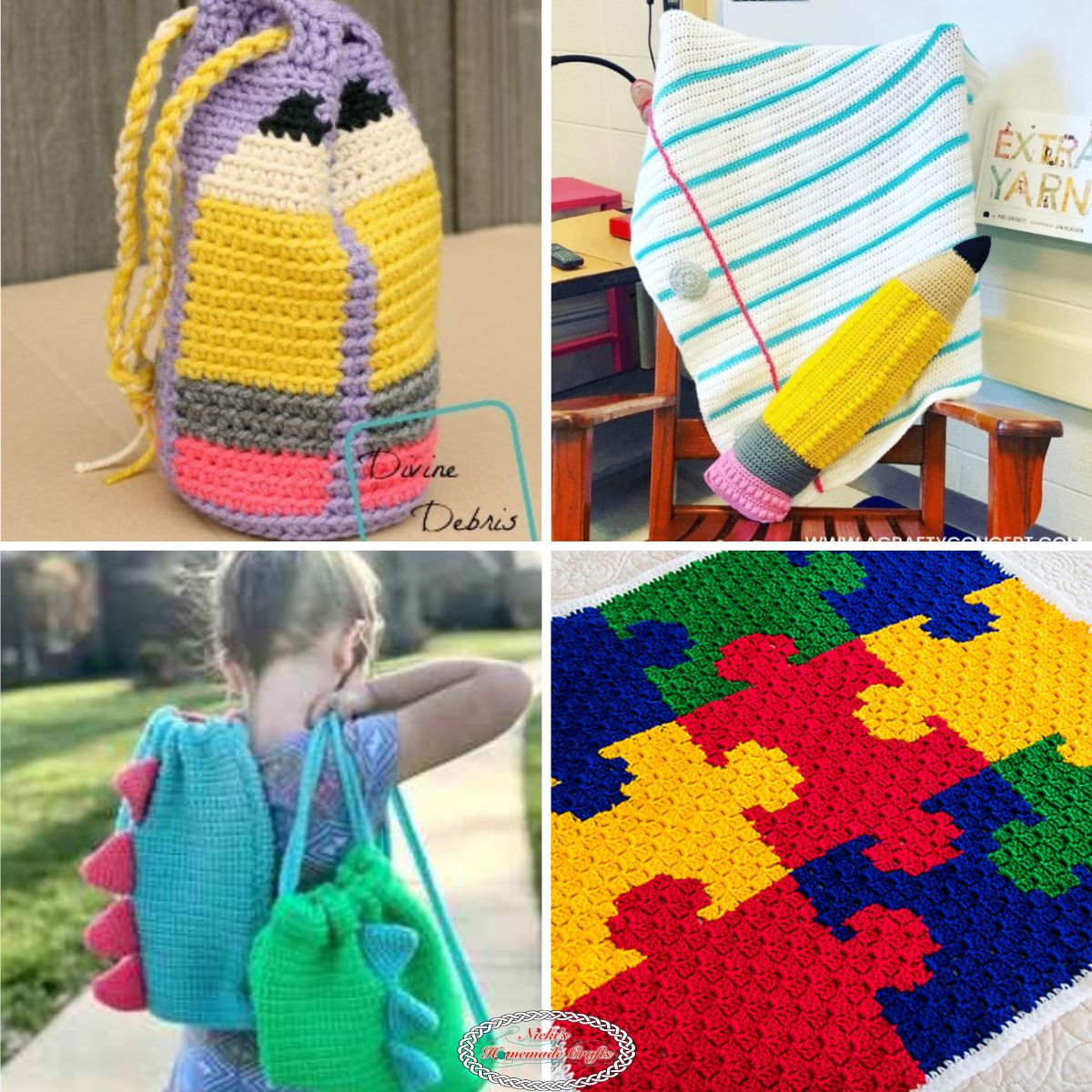 Animal-Themed Bag Purse, Free Crochet Patterns | Crochet handbags patterns, Crochet  purse patterns, Free crochet