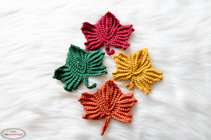 Free Maple Leaf Crochet Pattern - Nicki's Homemade Crafts