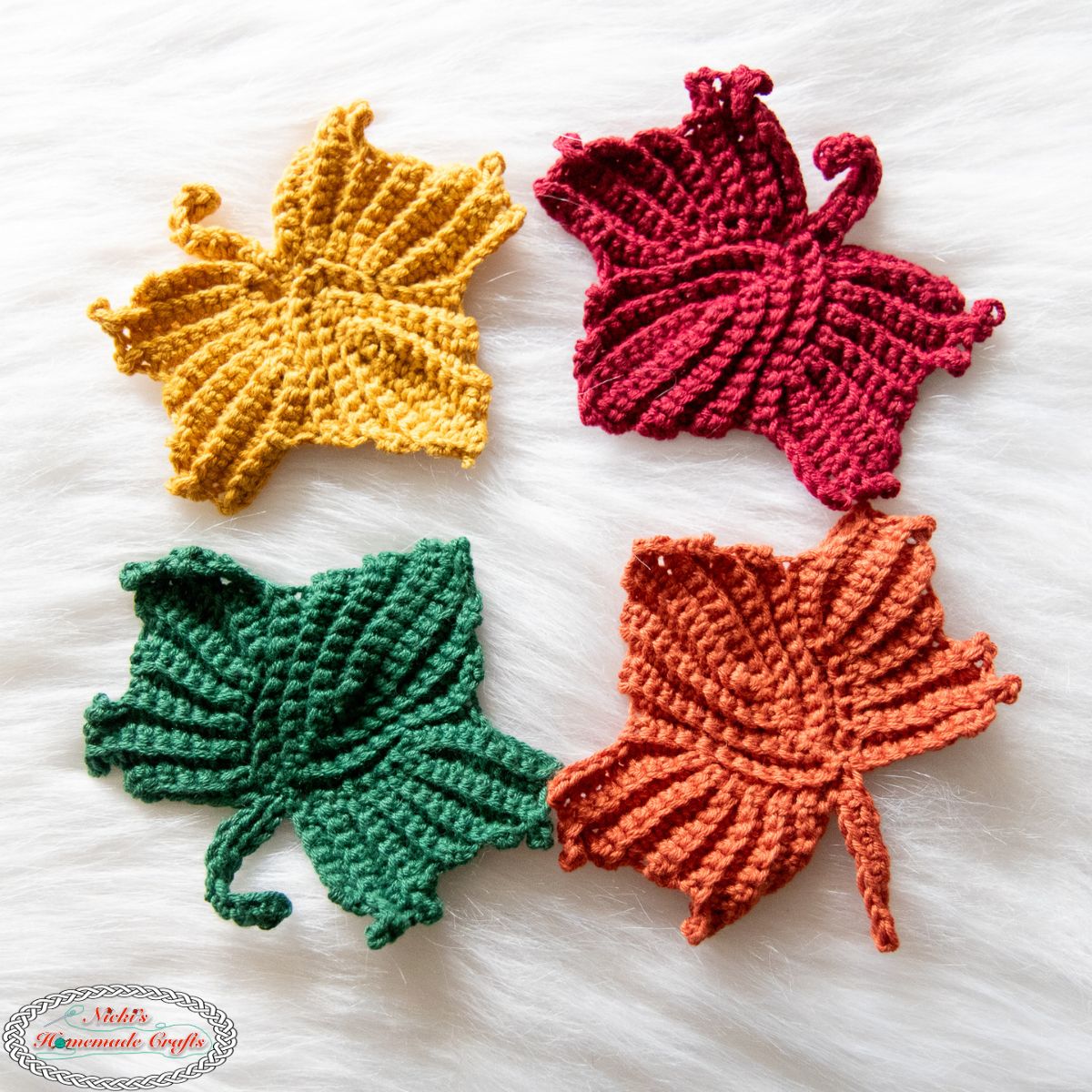 Free Maple Leaf Crochet Pattern Nicki's Homemade Crafts