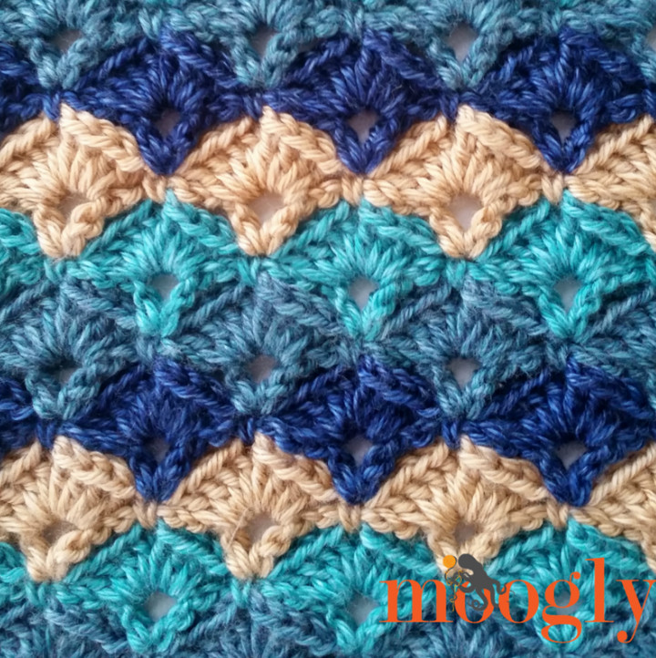Texture World Crochet Blanket: Free Pattern and Tutorial - moogly