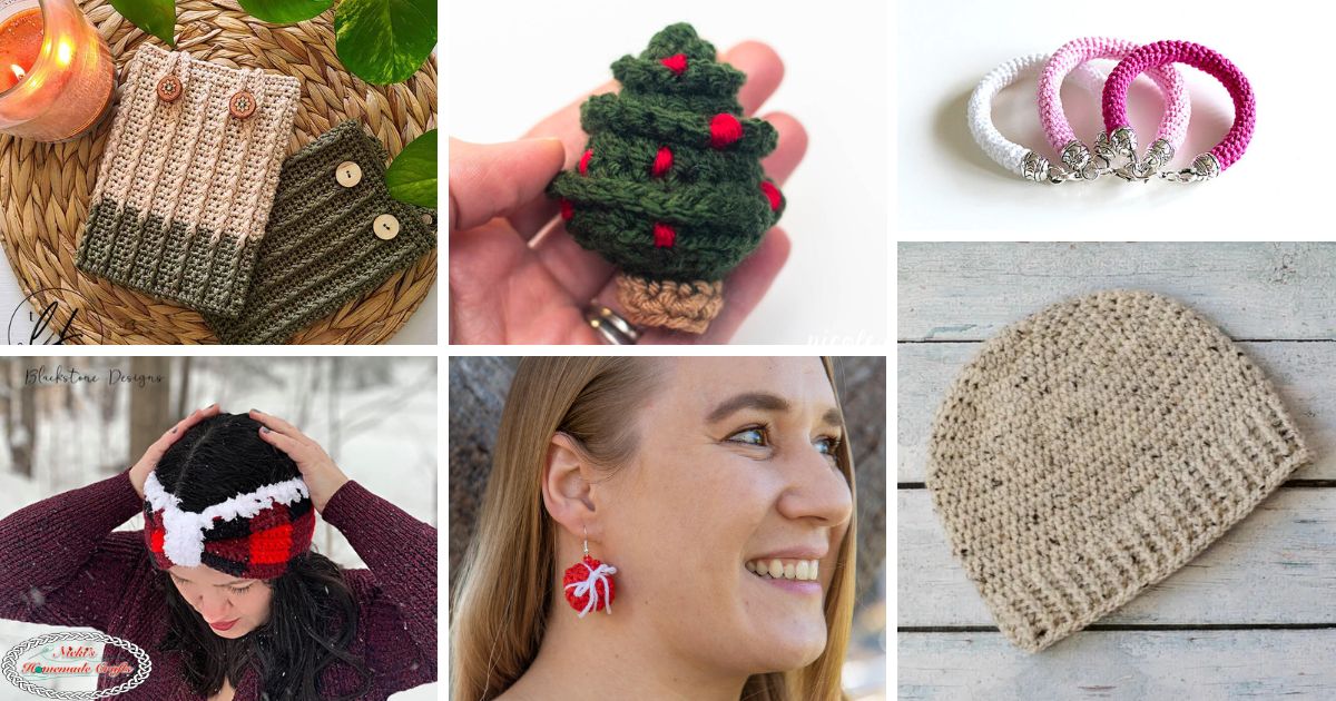 20 Must-Have Crochet Christmas Gift Patterns for FREE - Nicki's