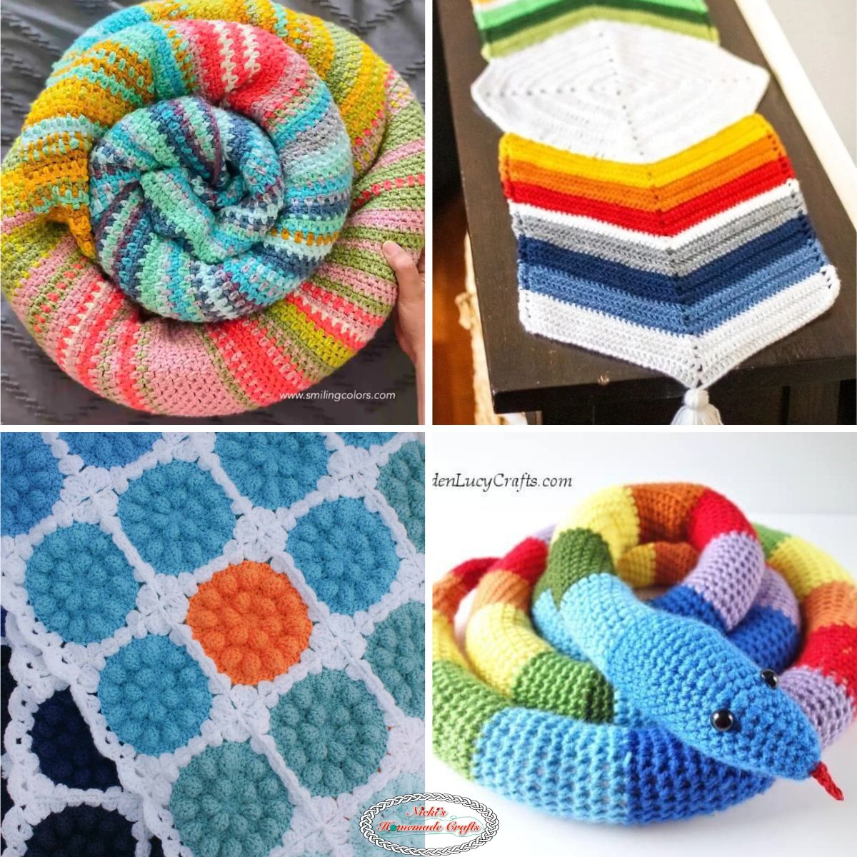 Scrap Buster CAL: Free Granny Crochet Blanket Pattern - Annie Design Crochet