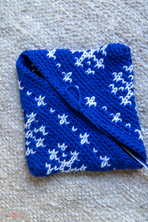 Free Thick Crochet Potholder Pattern with Envelope Border - Nicki's  Homemade Crafts