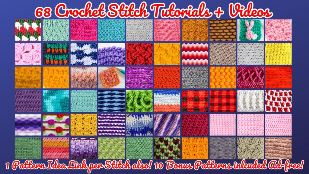 Crochet Ebooks - Pattern and Tutorial Collections - Most with Videos - Nicki's  Homemade Crafts