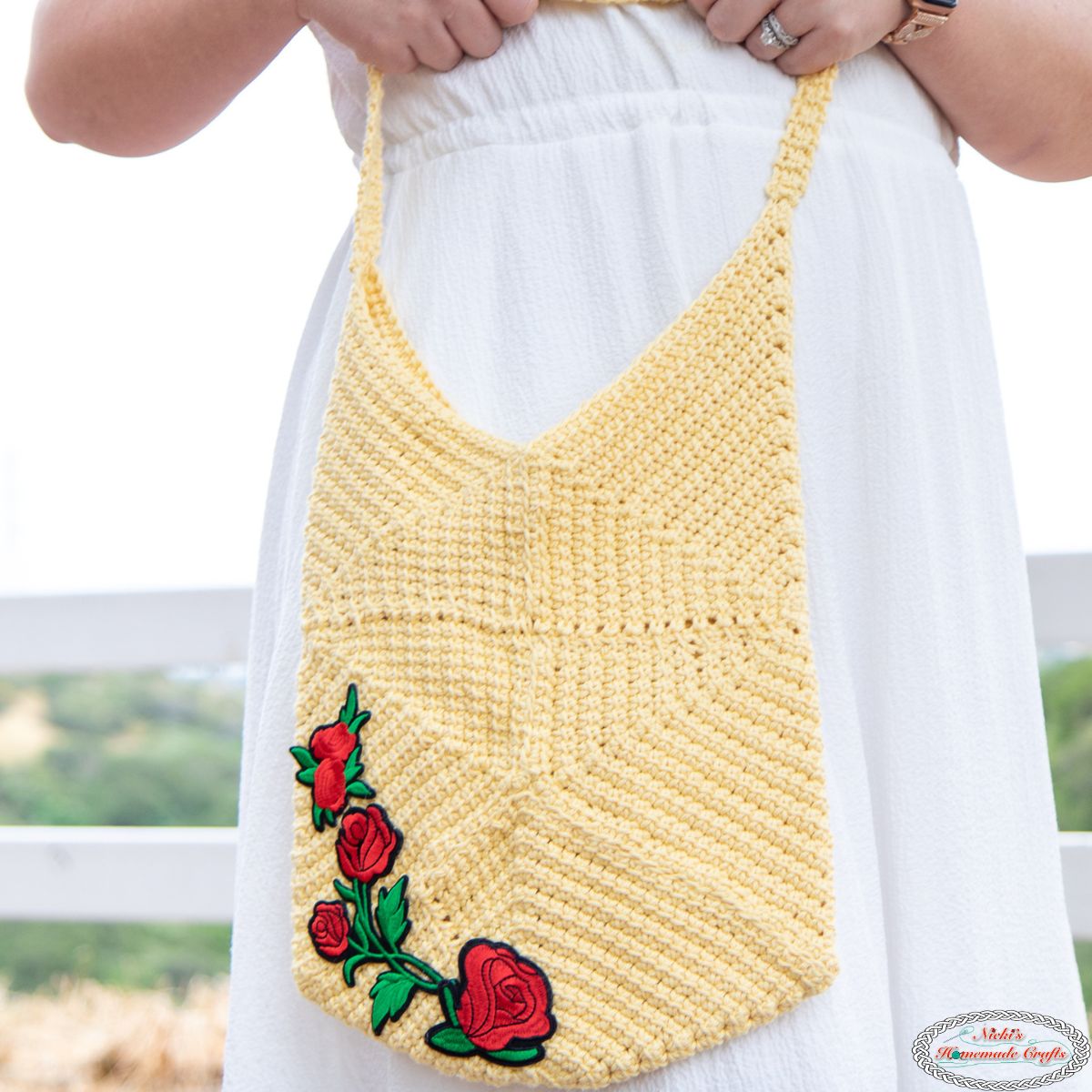 Crochet Bag Pattern PDF, Hexagon bag DIY, Beach Bag, Shoppin - Inspire  Uplift