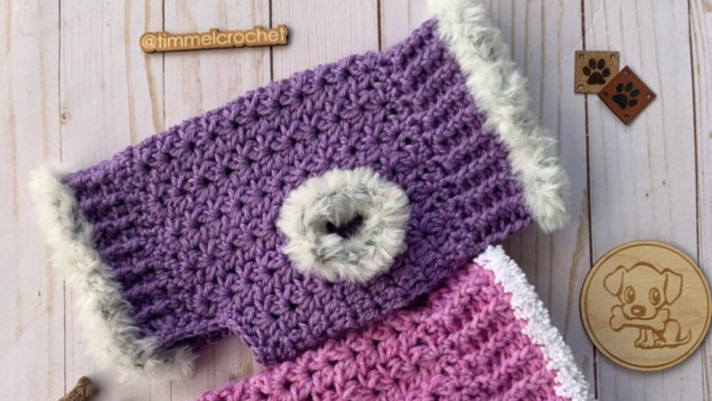 Crochet Mug Cozy with Button - Amanda Crochets