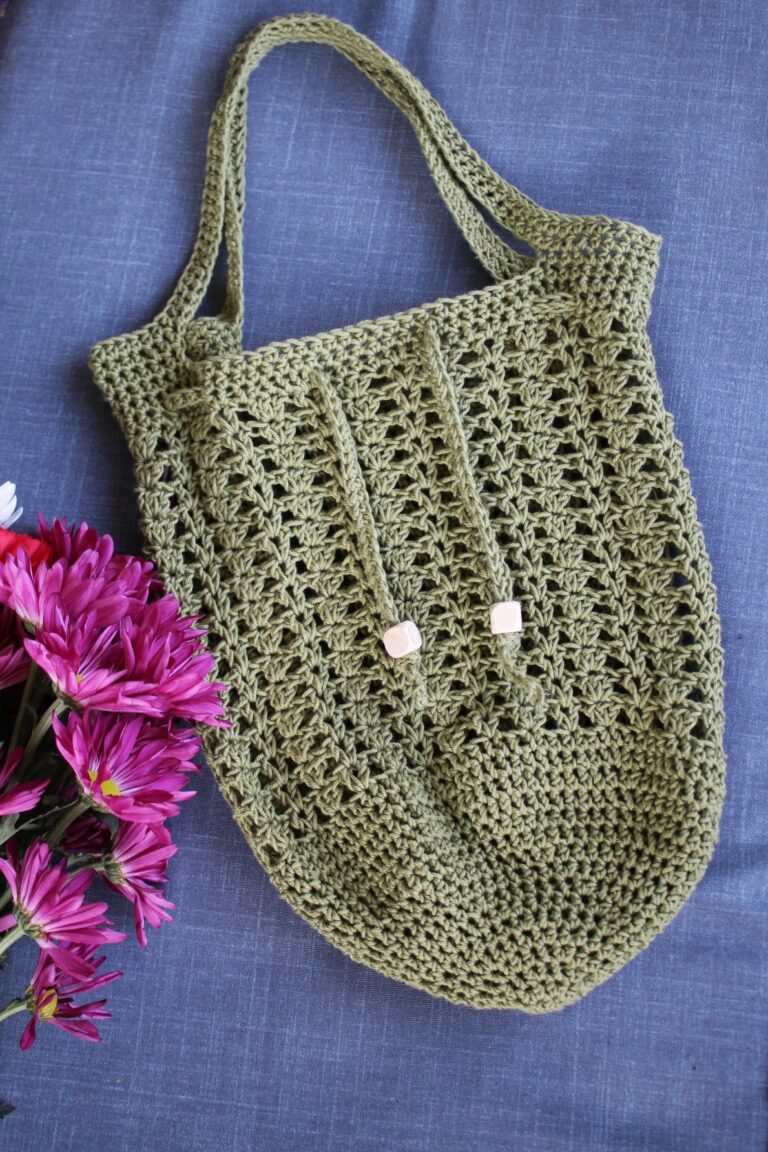 20 Free Easy Crochet Market Bag Patterns - Nicki's Homemade Crafts