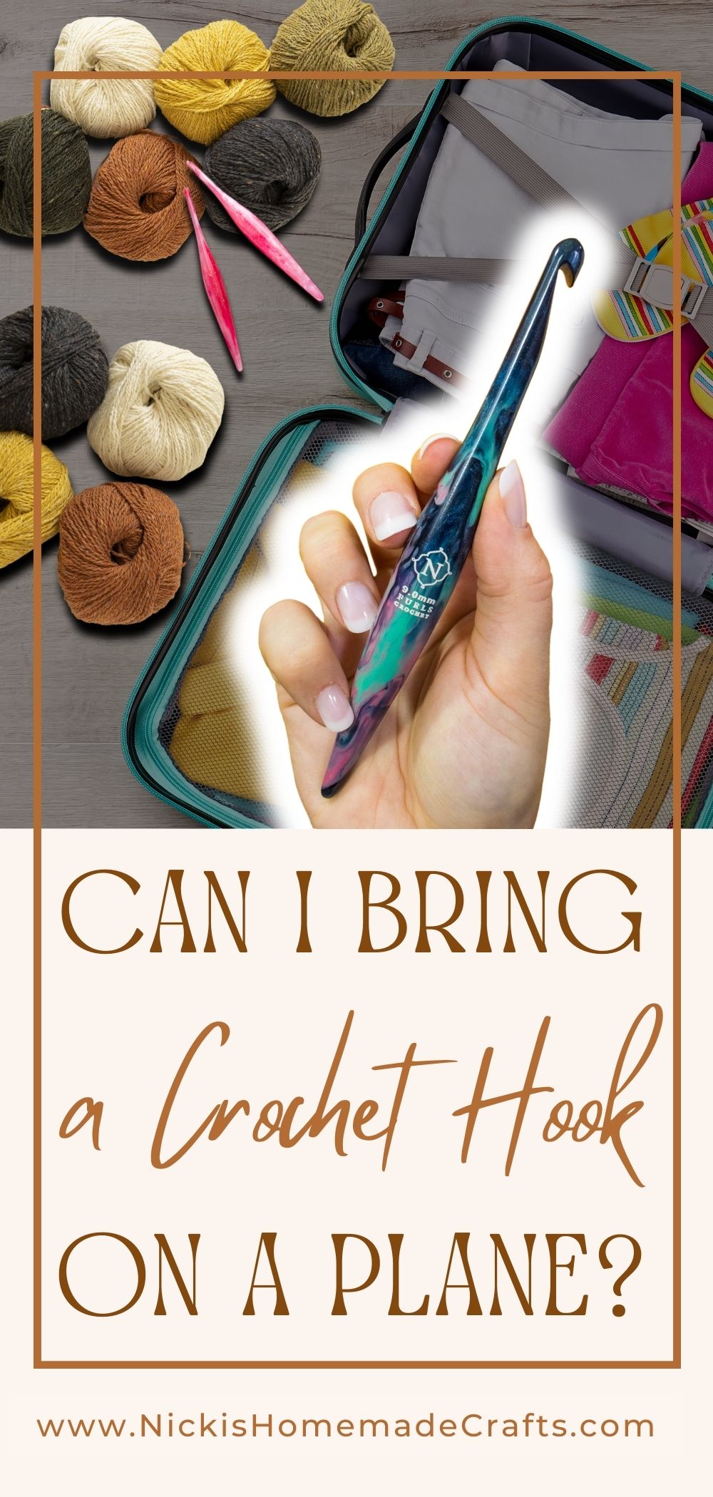 Can I Bring Crochet Hooks on a Plane? Nicki's Homemade Crafts